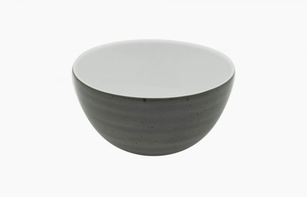 TAÇA Ø15CM ALT.9CM RUSTICO CINZA
